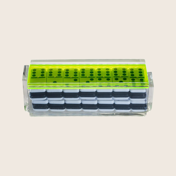 El Tigre Domino Set Neon Green