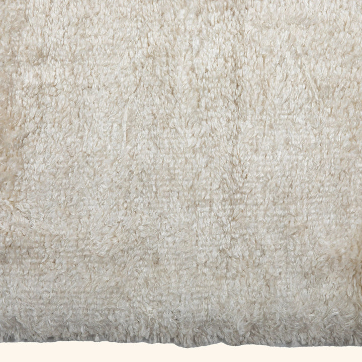 Solid Shag White Rug - 13' x 18'