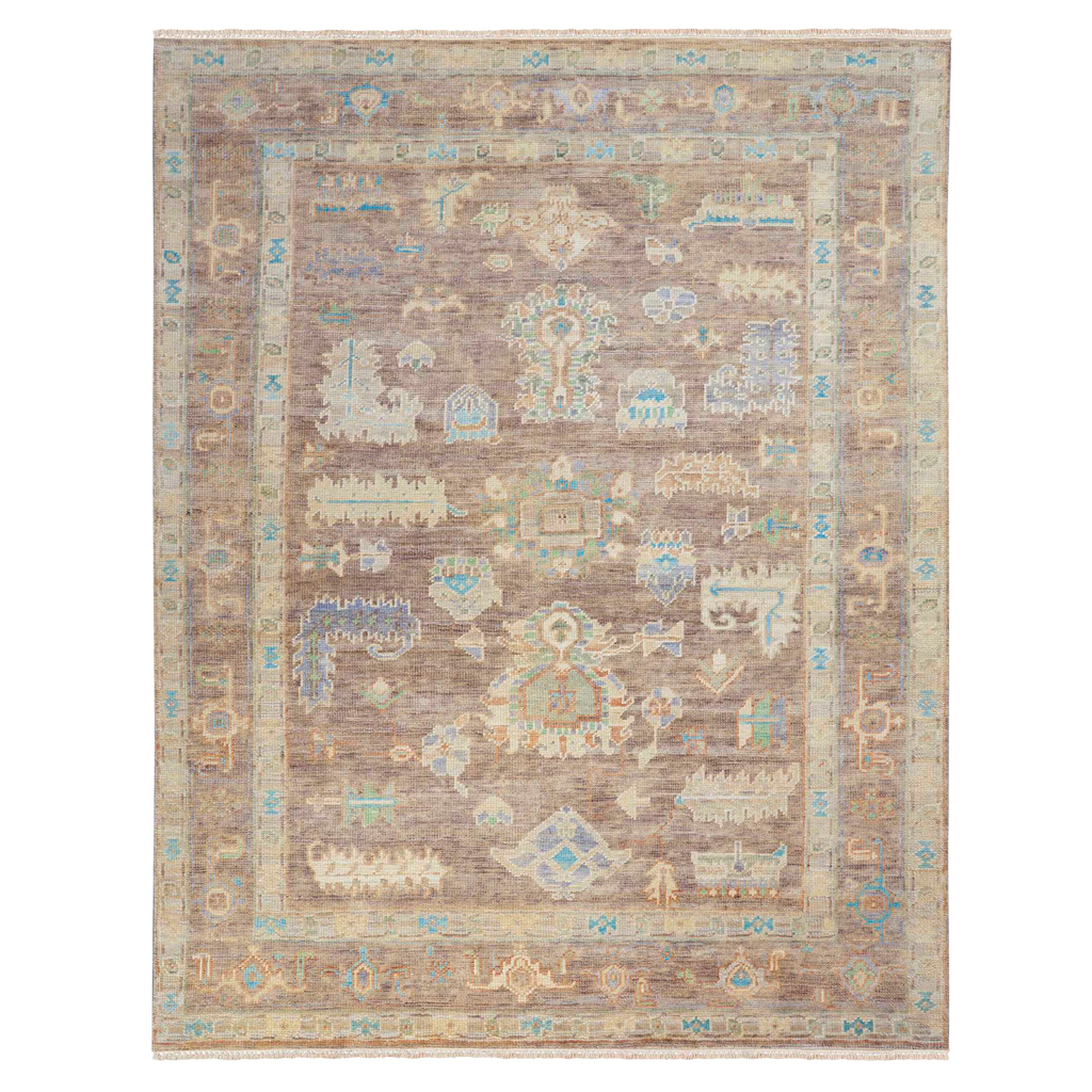 Oushak Style Wool Rug - 10' x 14' Default Title