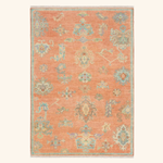 Oushak Style Wool Rug - 5'6" x 8' Default Title