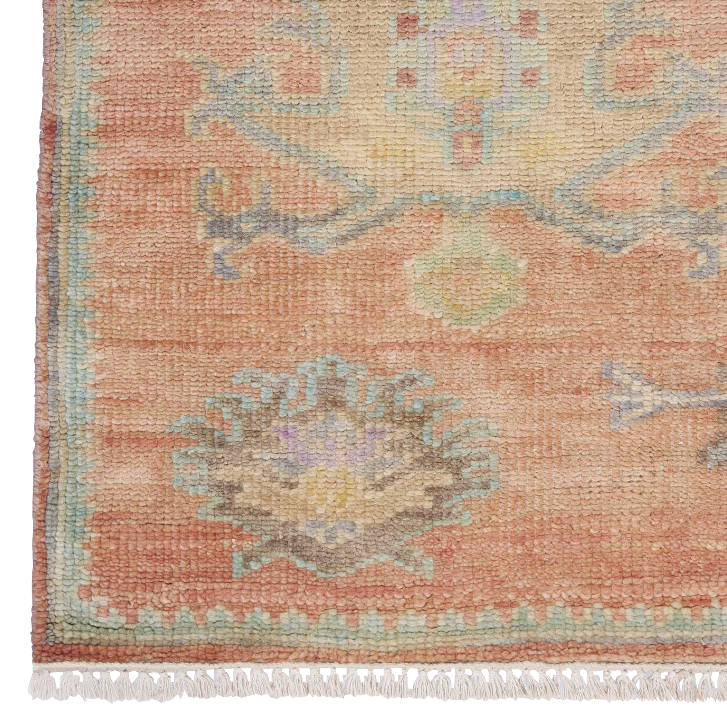 Oushak Style Wool Rug - 5'6" x 8' Default Title