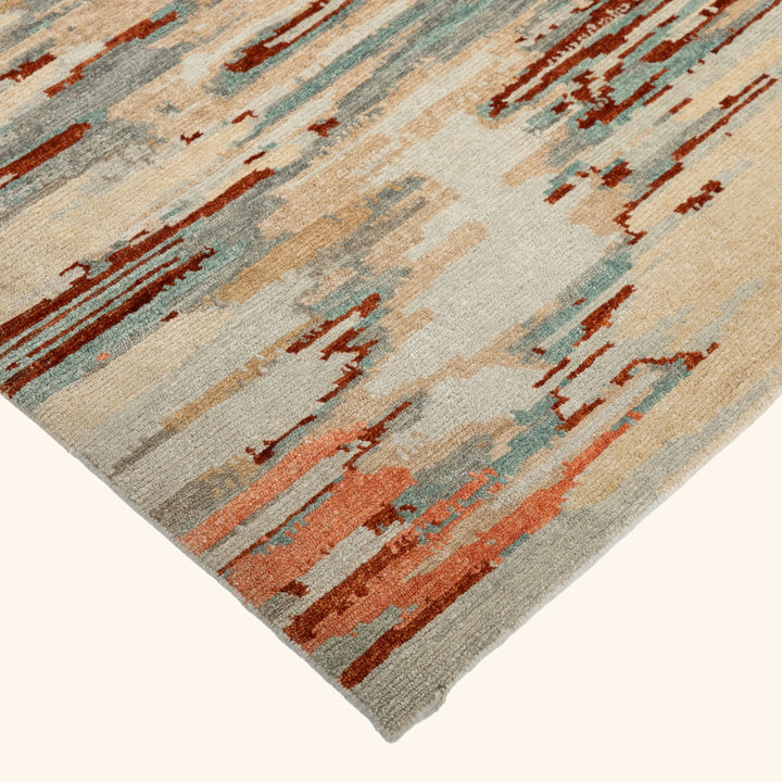 Modern Hand Knotted Rug - 8' x 10'