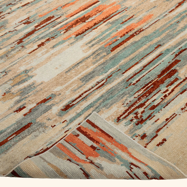 Modern Hand Knotted Rug - 8' x 10'