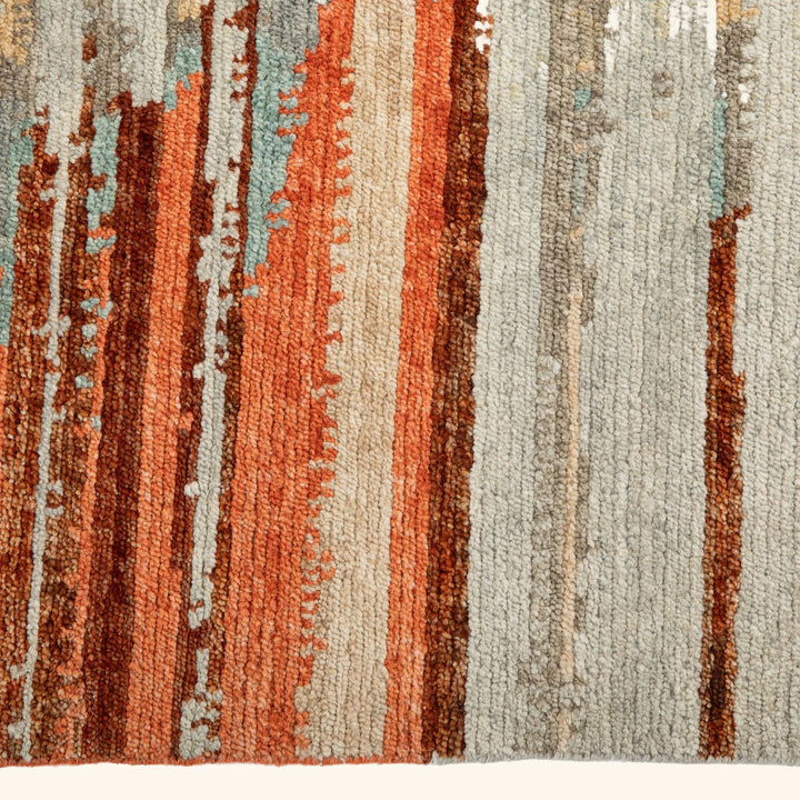 Modern Hand Knotted Rug - 8' x 10'