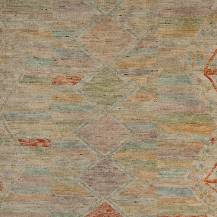 Zameen Geometric Mid Century Modern Rug - 6'10" x 9'8" Default Title