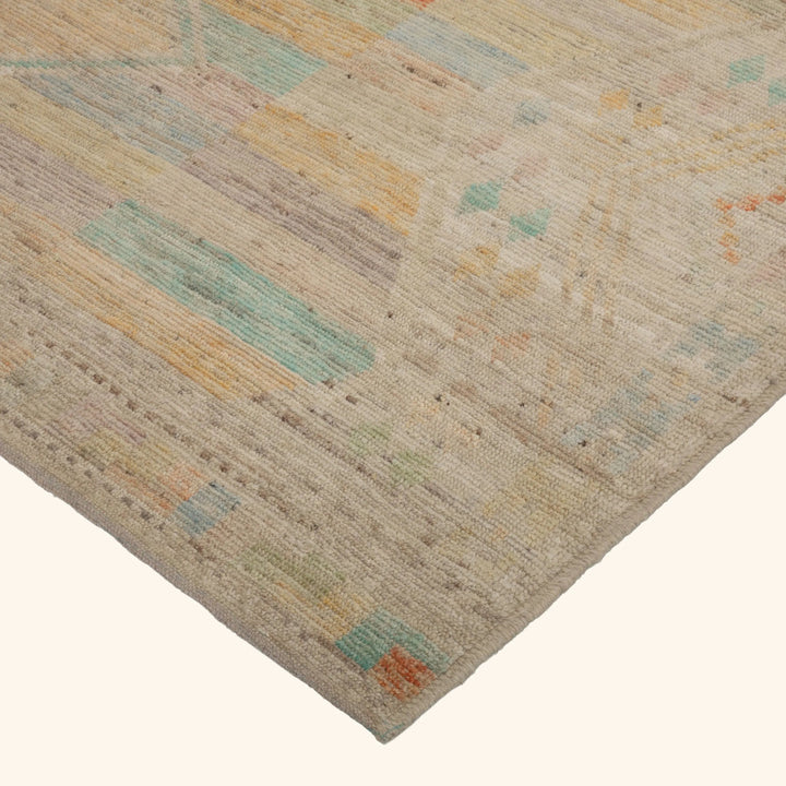 Zameen Geometric Mid Century Modern Rug - 6'10" x 9'8" Default Title