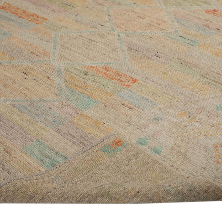 Zameen Geometric Mid Century Modern Rug - 6'10" x 9'8" Default Title