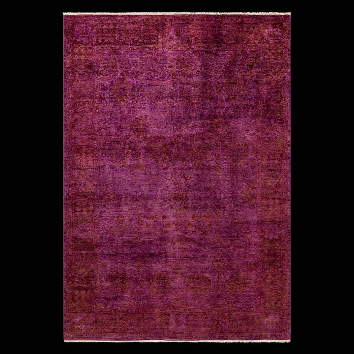 Color Reform, One-of-a-Kind Hand-Knotted Area Rug - Pink, 5' 10" x 8' 5" Default Title