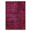 Pink Color Reform Overdyed Area Rug - 5'10" x 8'5"