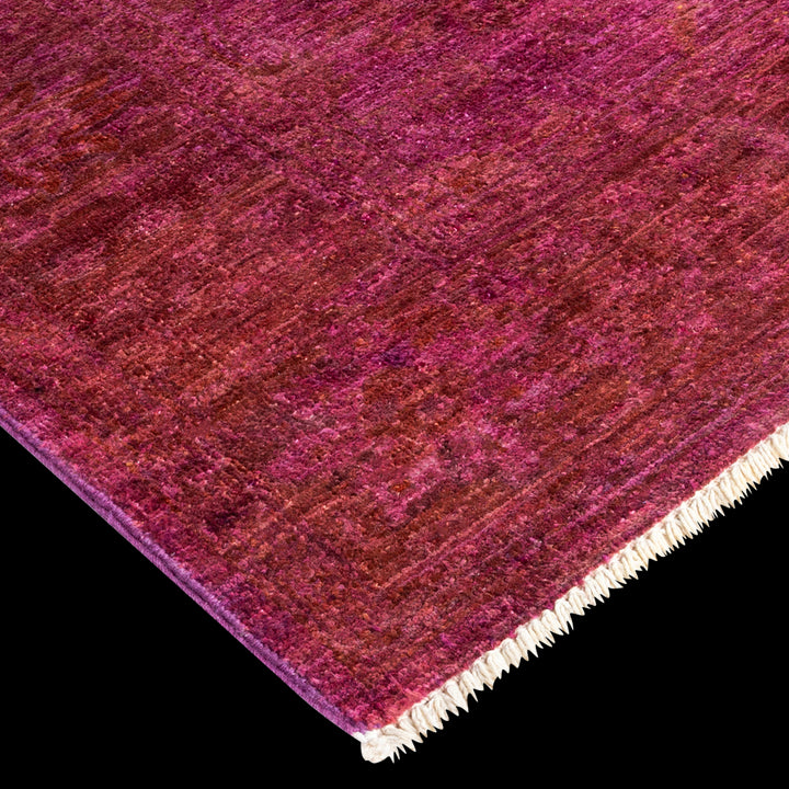 Color Reform, One-of-a-Kind Hand-Knotted Area Rug - Pink, 5' 10" x 8' 5" Default Title
