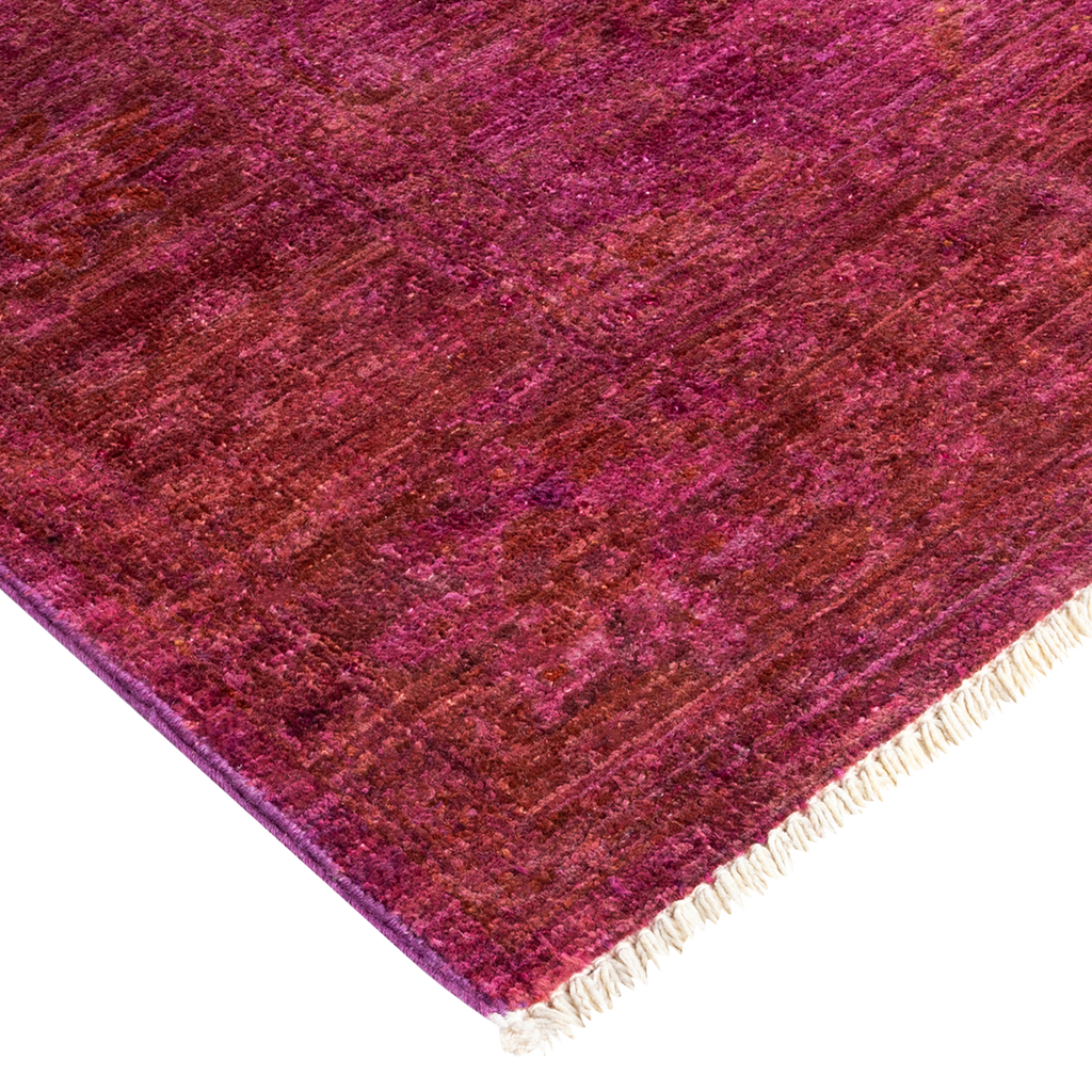 Color Reform, One-of-a-Kind Hand-Knotted Area Rug - Pink, 5' 10" x 8' 5" Default Title