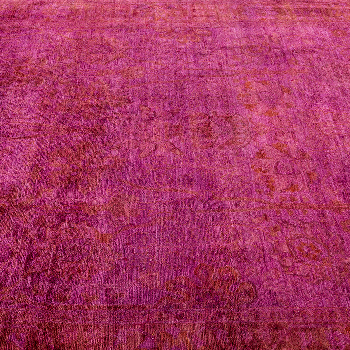 Color Reform, One-of-a-Kind Hand-Knotted Area Rug - Pink, 5' 10" x 8' 5" Default Title