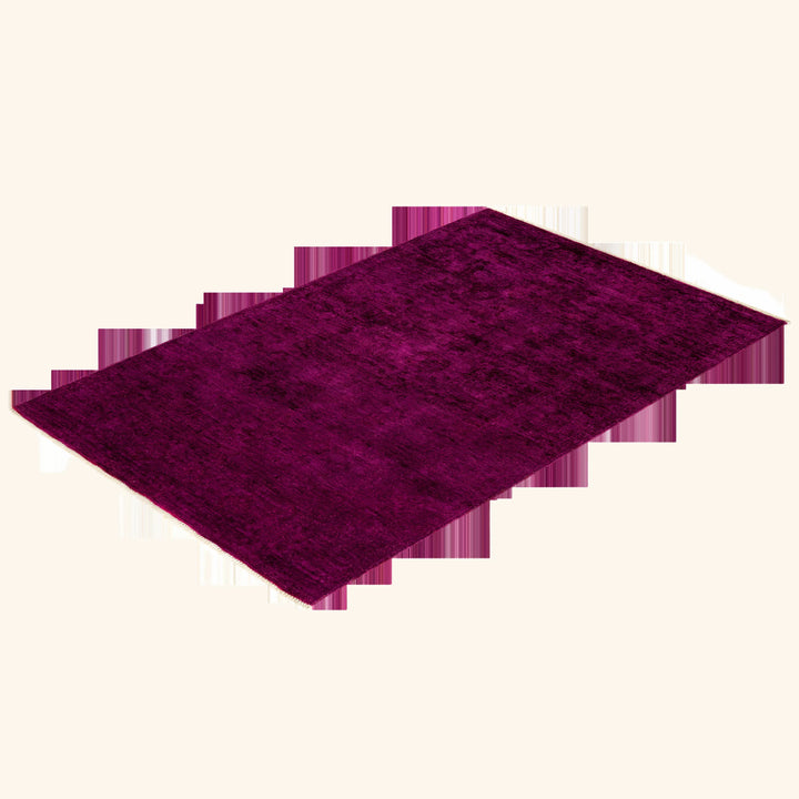 Color Reform, One-of-a-Kind Hand-Knotted Area Rug - Purple, 3' 10" x 6' 2" Default Title