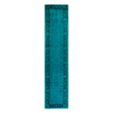 Color Reform, One-of-a-Kind Hand-Knotted Area Rug - Light Blue, 2' 7" x 12' 0" Default Title