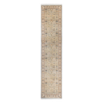 Tribal, One-of-a-Kind Hand-Knotted Area Rug - Light Blue, 2' 7" x 11' 10" Default Title