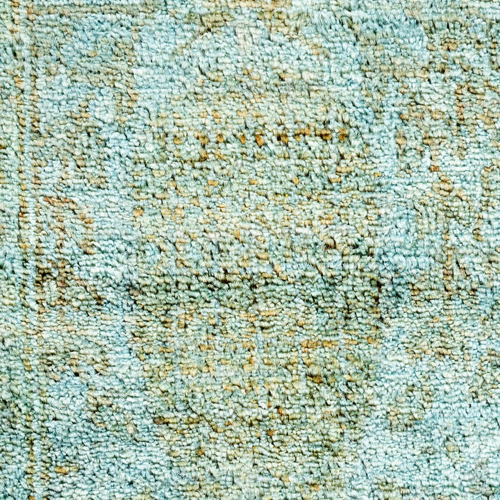 Color Reform, One-of-a-Kind Handmade Area Rug - Light Blue, 3' 10" x 6' 1" Default Title