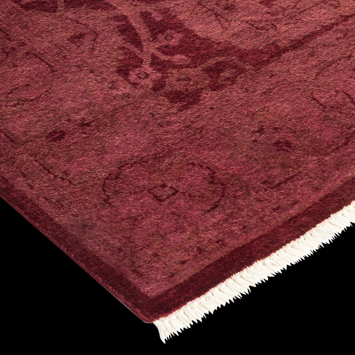 Color Reform, One-of-a-Kind Hand-Knotted Area Rug - Red , 2' 8" x 12' 3" Default Title