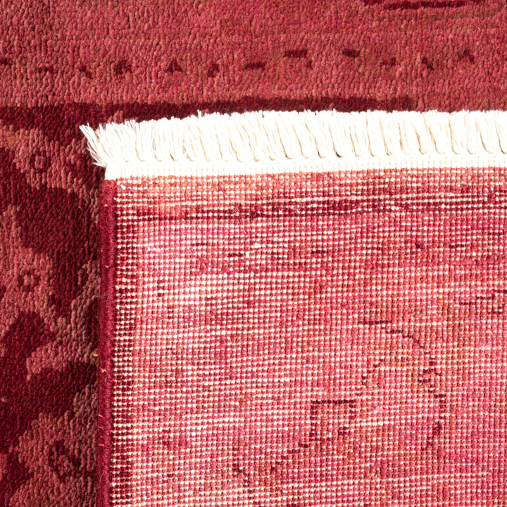 Color Reform, One-of-a-Kind Hand-Knotted Area Rug - Red , 2' 8" x 12' 3" Default Title