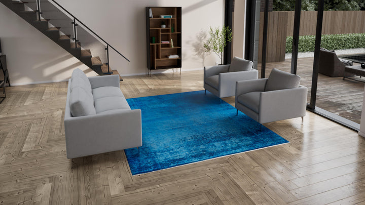Blue Samsara Area Rug - 8' x 9'10"
