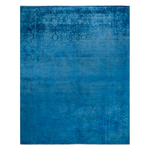Color Reform, One-of-a-Kind Hand-Knotted Area Rug - Light Blue, 8' 0" x 9' 10" Default Title