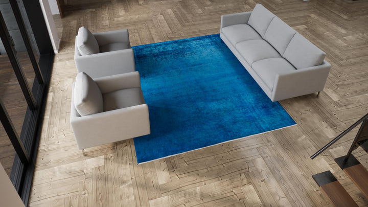 Blue Samsara Area Rug - 8' x 9'10"