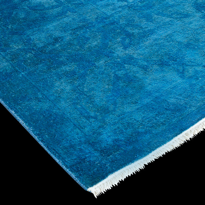 Color Reform, One-of-a-Kind Hand-Knotted Area Rug - Light Blue, 8' 0" x 9' 10" Default Title