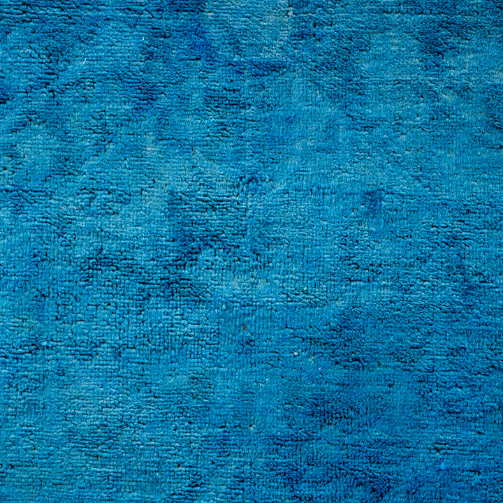 Color Reform, One-of-a-Kind Hand-Knotted Area Rug - Light Blue, 8' 0" x 9' 10" Default Title