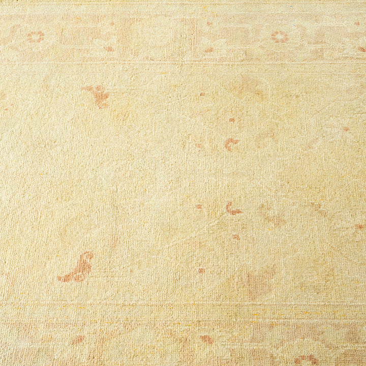 Color Reform, One-of-a-Kind Hand-Knotted Area Rug - Yellow, 2' 7" x 13' 9" Default Title