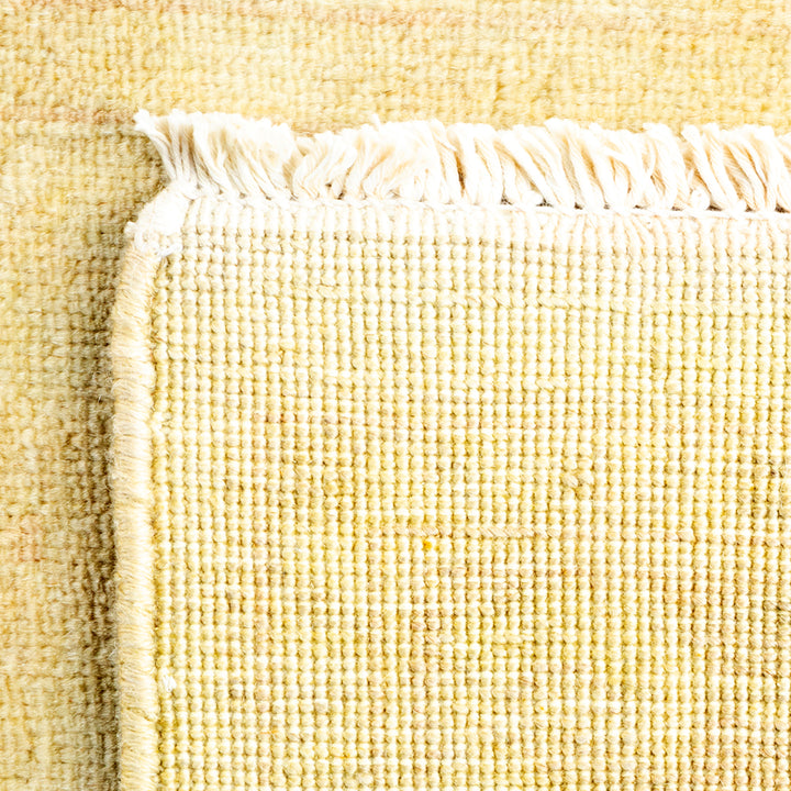 Color Reform, One-of-a-Kind Hand-Knotted Area Rug - Yellow, 2' 7" x 13' 9" Default Title