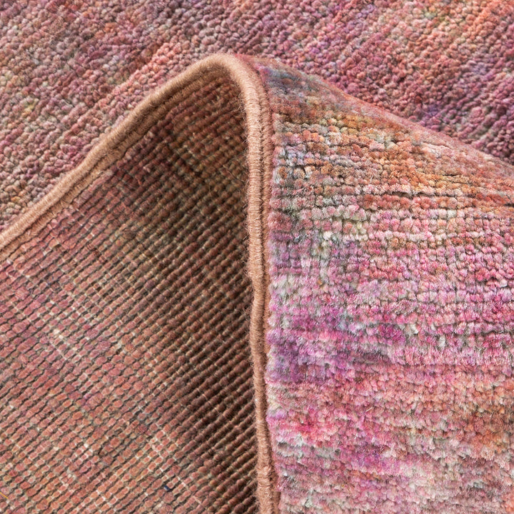Color Reform, One-of-a-Kind Hand-Knotted Area Rug - Purple, 6' 0" x 10' 0" Default Title