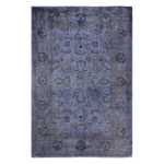 Color Reform, One-of-a-Kind Hand-Knotted Area Rug - Gray, 6' 2" x 9' 1" Default Title