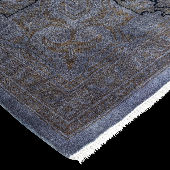 Color Reform, One-of-a-Kind Hand-Knotted Area Rug - Gray, 6' 2" x 9' 1" Default Title