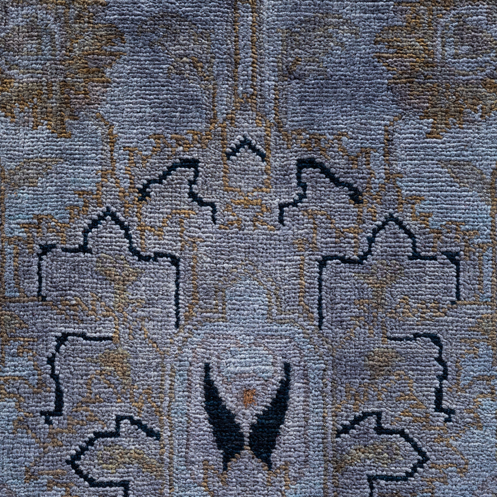 Color Reform, One-of-a-Kind Hand-Knotted Area Rug - Gray, 6' 2" x 9' 1" Default Title