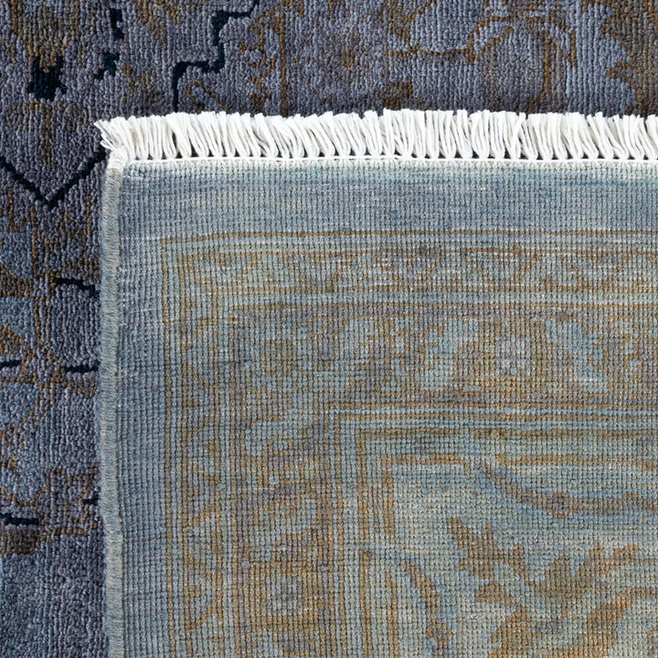 Color Reform, One-of-a-Kind Hand-Knotted Area Rug - Gray, 6' 2" x 9' 1" Default Title