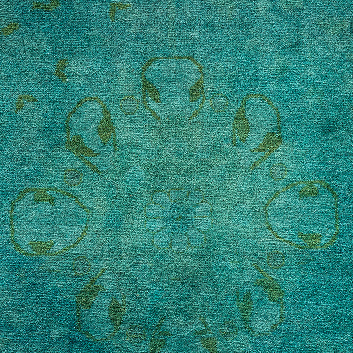 Color Reform, One-of-a-Kind Handmade Area Rug - Blue, 17' 9" x 12' 4" Default Title