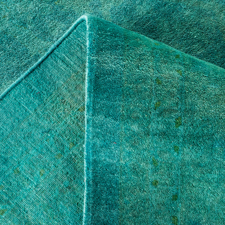 Color Reform, One-of-a-Kind Handmade Area Rug - Blue, 17' 9" x 12' 4" Default Title