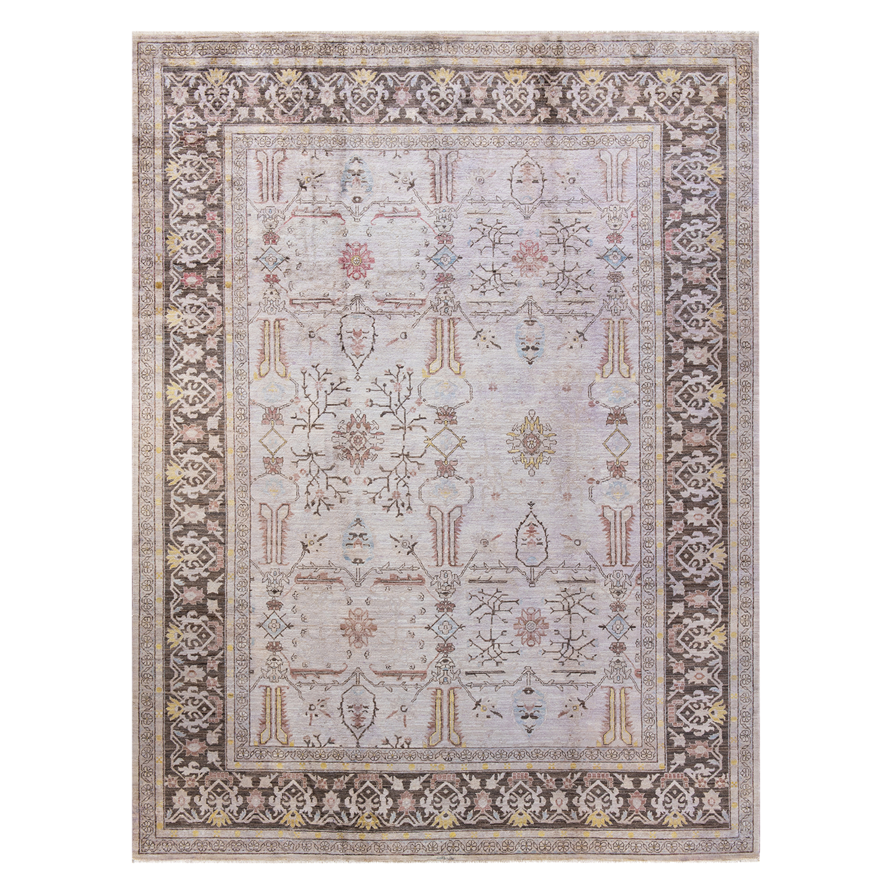 Color Reform, One-of-a-Kind Hand-Knotted Area Rug - Beige, 9' 0" x 11' 8" Default Title
