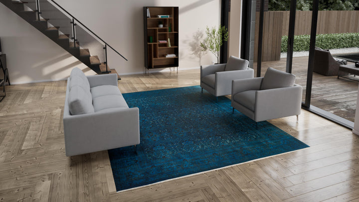 Blue Samsara Area Rug - 9'4" x 11'10"