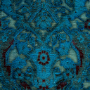 Color Reform, One-of-a-Kind Hand-Knotted Area Rug - Blue, 9' 4" x 11' 10" Default Title