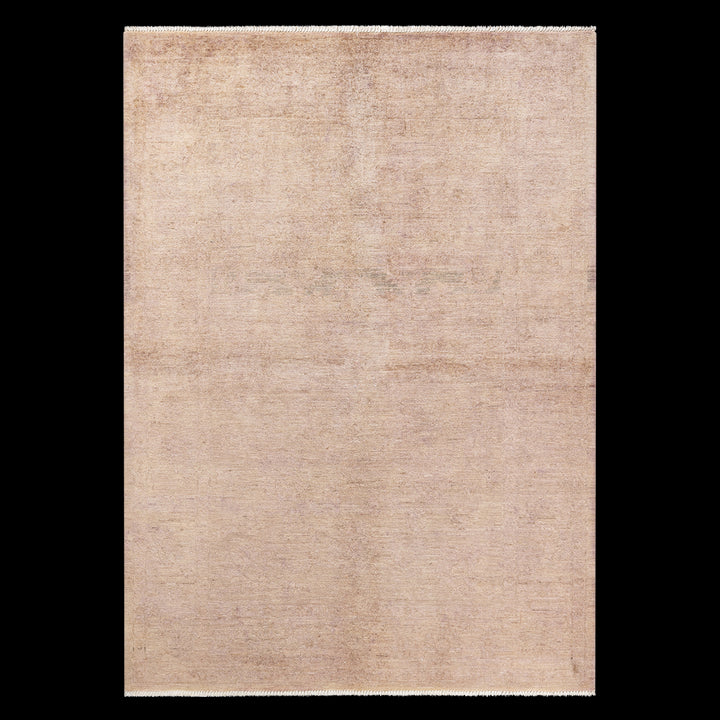 Color Reform, One-of-a-Kind Hand-Knotted Area Rug - Beige, 4' 10" x 6' 7" Default Title