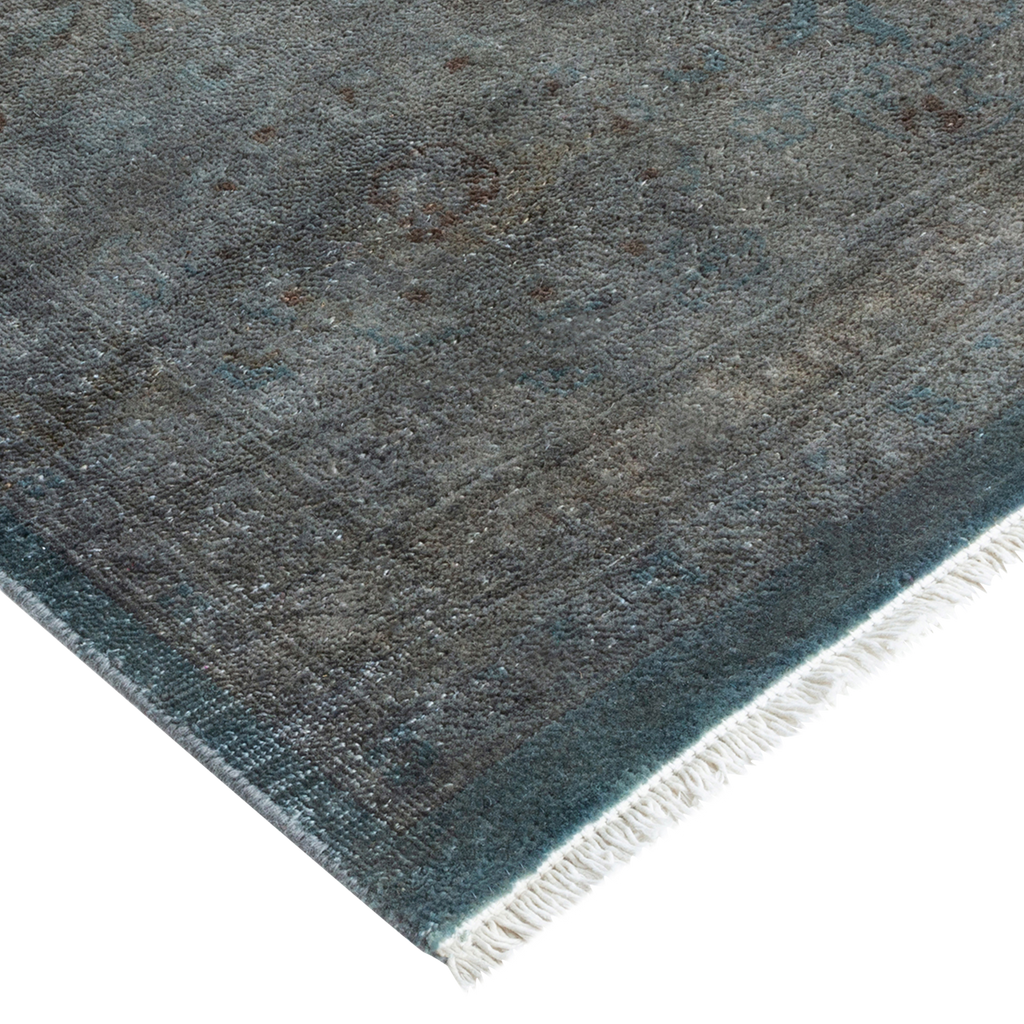 Color Reform, One-of-a-Kind Hand-Knotted Area Rug - Gray, 9' 1" x 11' 10" Default Title