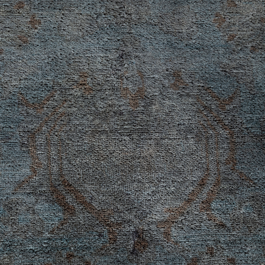Color Reform, One-of-a-Kind Hand-Knotted Area Rug - Gray, 9' 1" x 11' 10" Default Title
