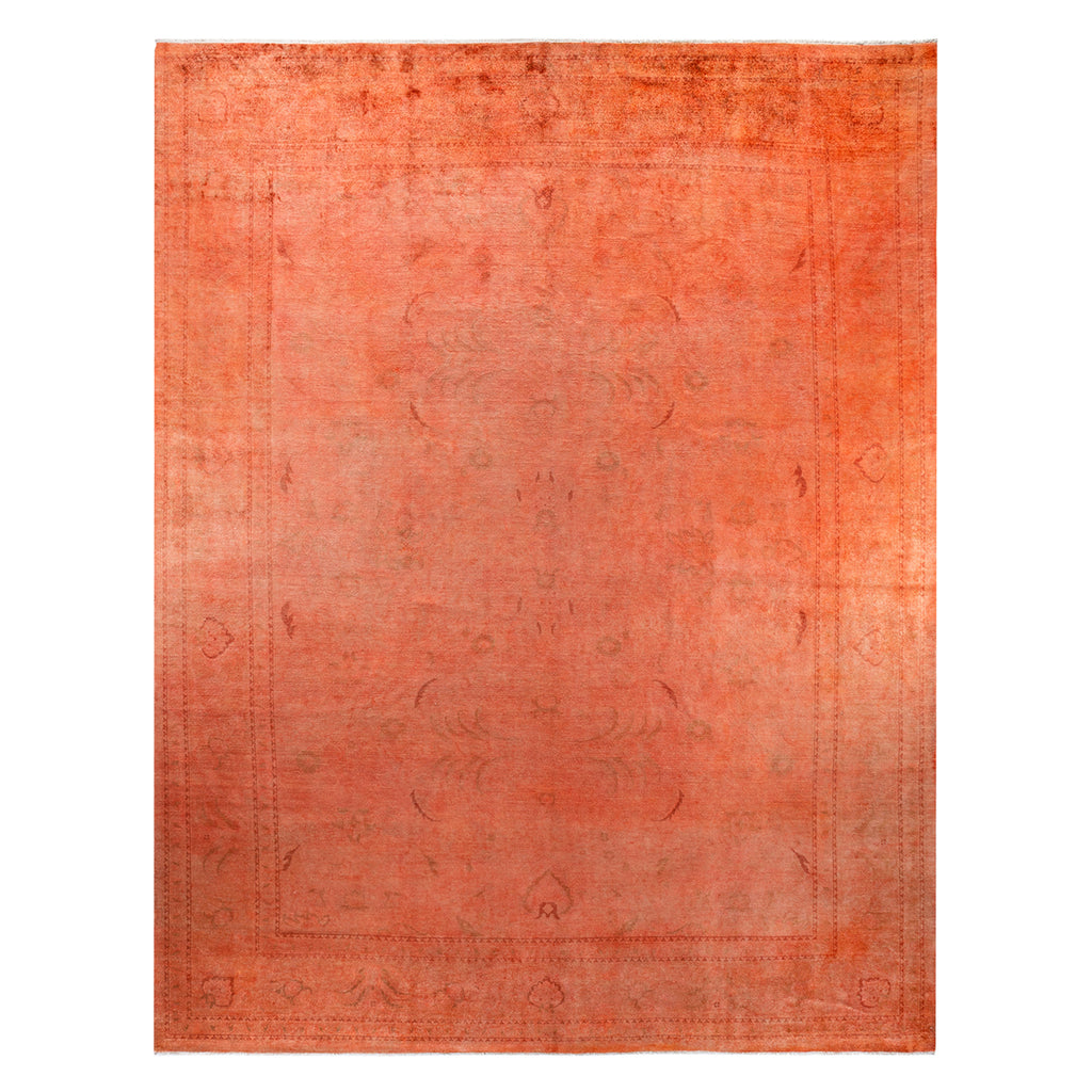 Orange Samsara Wool Rug - 12'1" x 15'1"