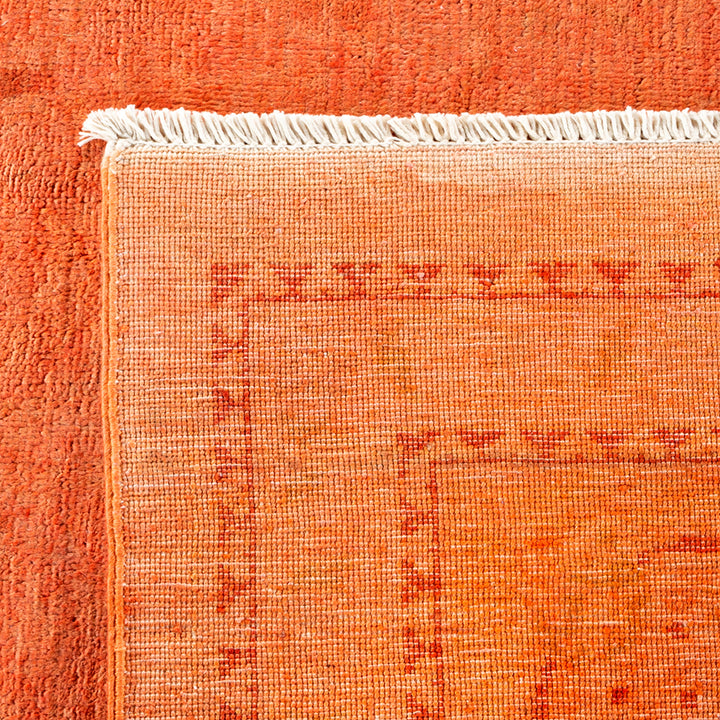 Color Reform, One-of-a-Kind Handmade Area Rug - Orange, 15' 1" x 12' 1" Default Title