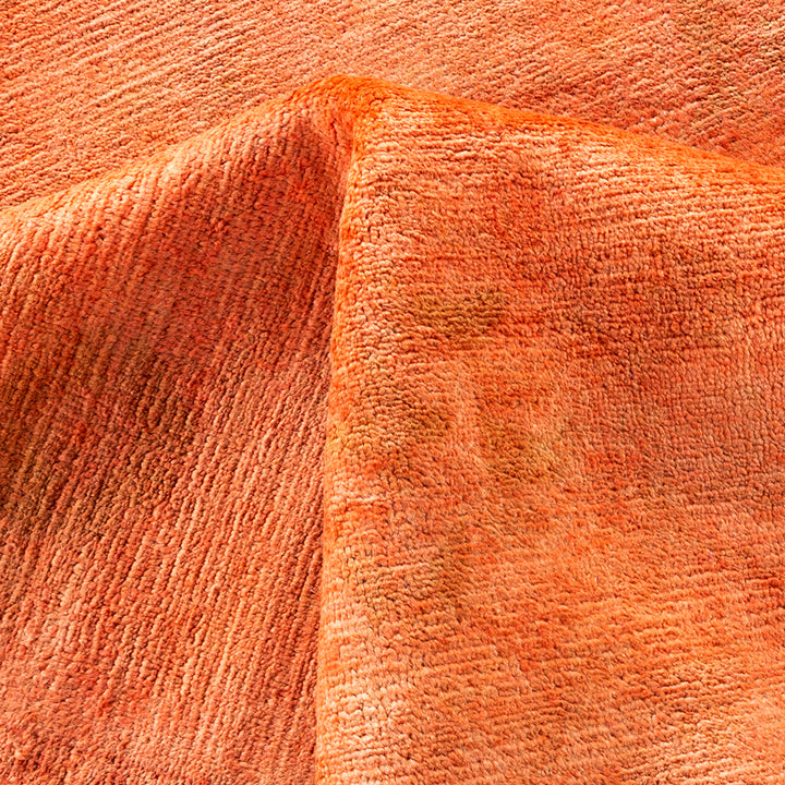 Color Reform, One-of-a-Kind Handmade Area Rug - Orange, 15' 1" x 12' 1" Default Title