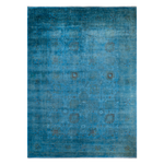 Color Reform, One-of-a-Kind Hand-Knotted Area Rug - Light Blue, 10' 1" x 14' 0" Default Title