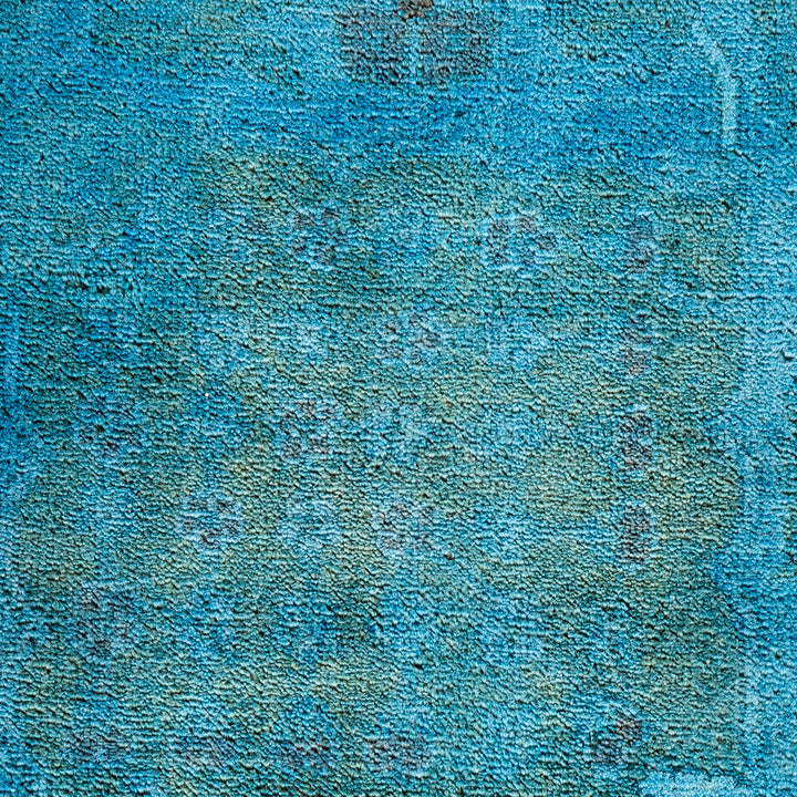 Color Reform, One-of-a-Kind Hand-Knotted Area Rug - Light Blue, 10' 1" x 14' 0" Default Title