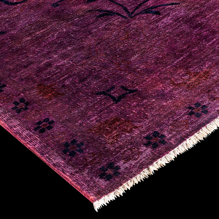 Color Reform, One-of-a-Kind Handmade Area Rug - Purple, 17' 4" x 11' 7" Default Title