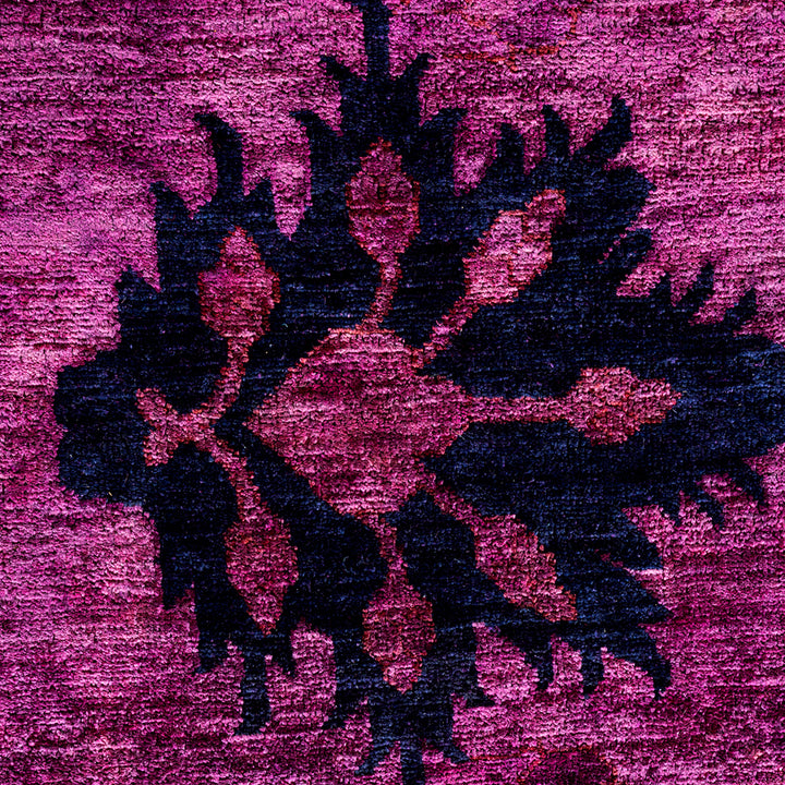 Color Reform, One-of-a-Kind Handmade Area Rug - Purple, 17' 4" x 11' 7" Default Title