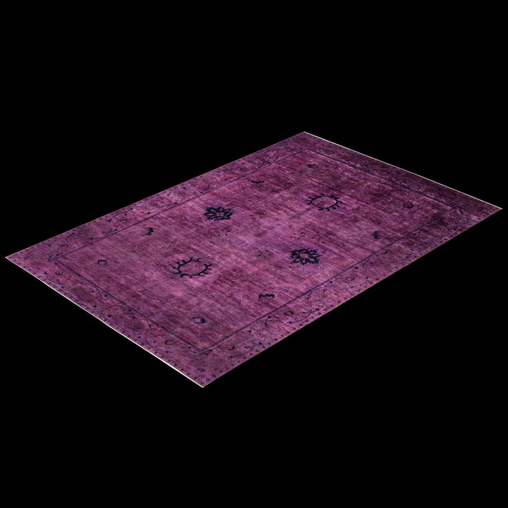 Color Reform, One-of-a-Kind Handmade Area Rug - Purple, 17' 4" x 11' 7" Default Title